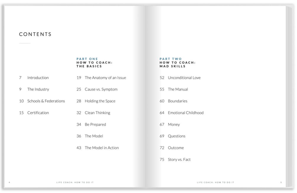 Picture of table of contents