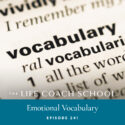 The Life Coach School Podcast with Brooke Castillo | Episode 241 | Emotional Vocabulary